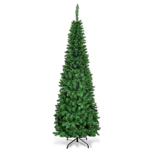 Artificial National Foot Kingswood Fir Pencil Christmas Tree-6.5ft