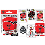 Texas Tech Red Raiders Playing Cards - 54 Card Deck by MasterPieces Puzzle Company INC