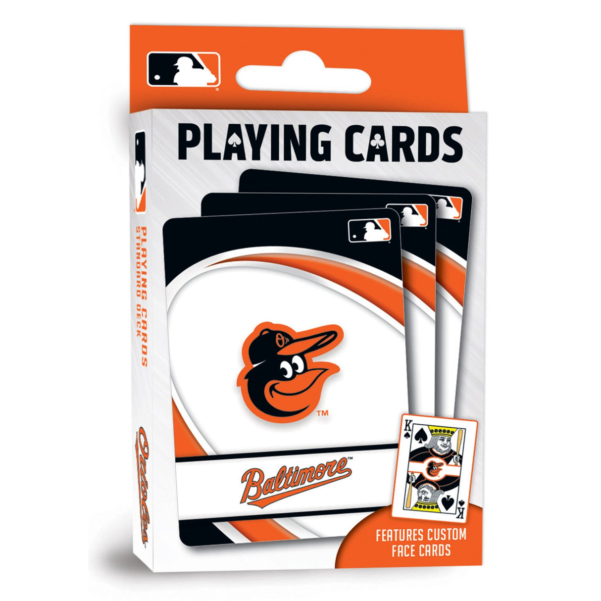 Baltimore Orioles Playing Cards - 54 Card Deck by MasterPieces Puzzle Company INC