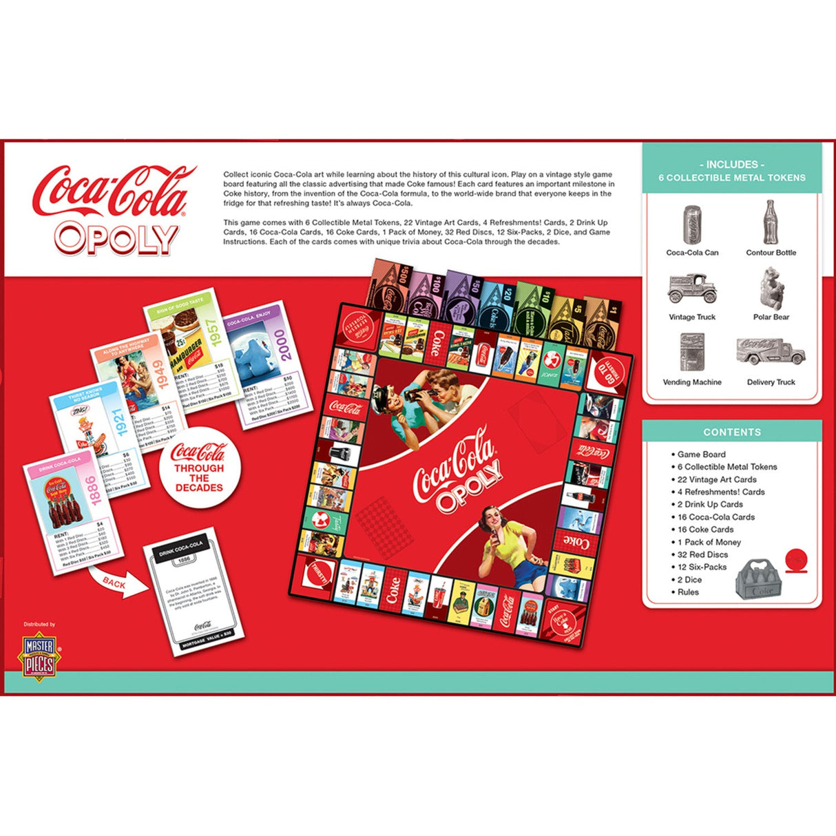 Coca-Cola Opoly by MasterPieces Puzzle Company INC