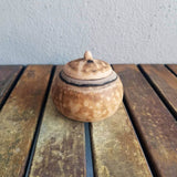 RAAQUU AI Mini Raku Pottery Urn for Remains - 3.4 oz capacity for child, pet, dog, cat by RAAQUU