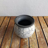 RAAQUU HOFU raku pottery vase by RAAQUU