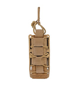 Rapid Access Single Pistol Open Top Molle Mag Pouch - by 221B Tactical