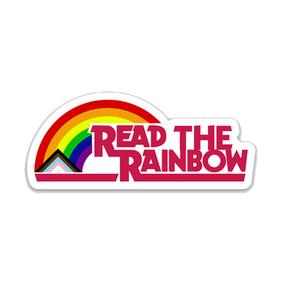 Read the Rainbow Sticker by Kind Cotton