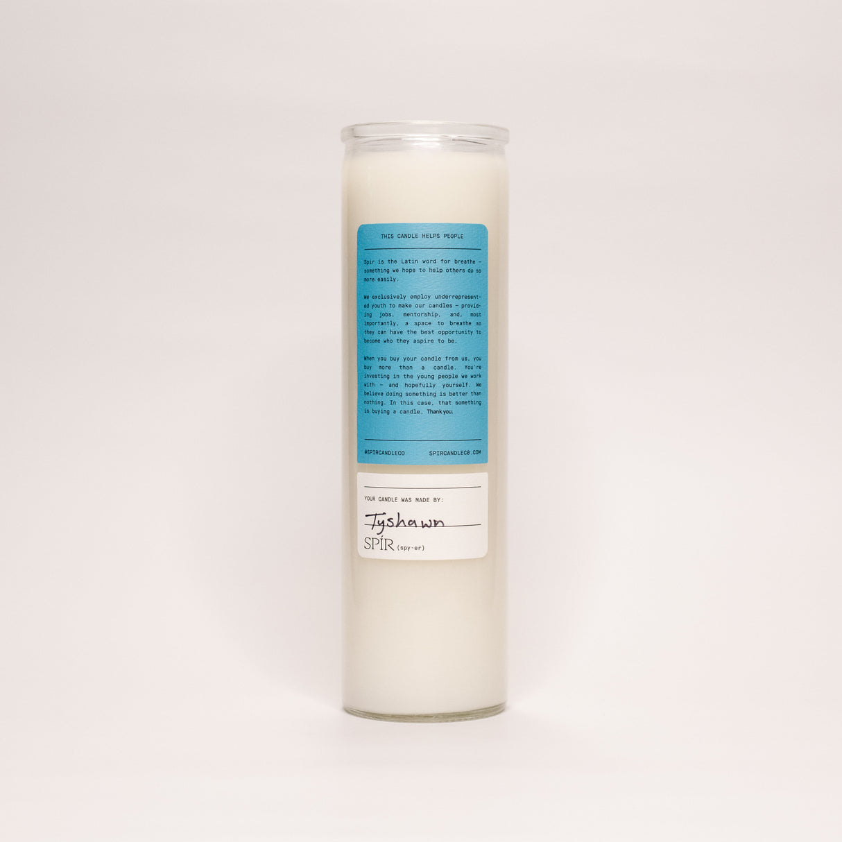 Reflect – 14 oz Candle by Spír Candle Co.