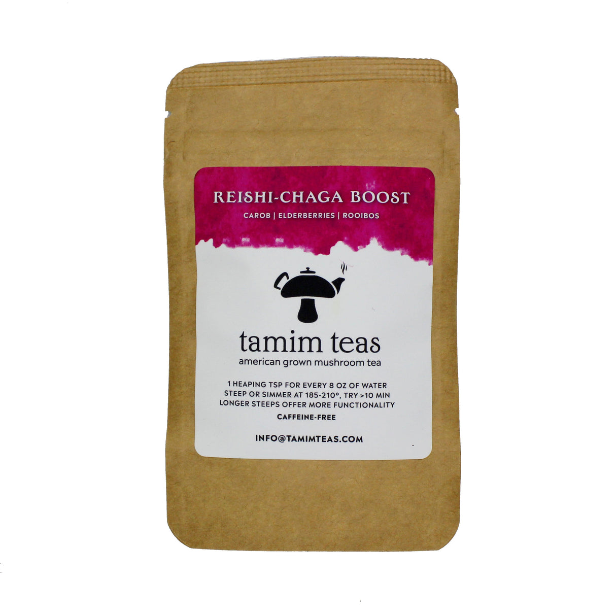 Boost | Reishi and Chaga Mushroom Tea Blend by Tamim Teas