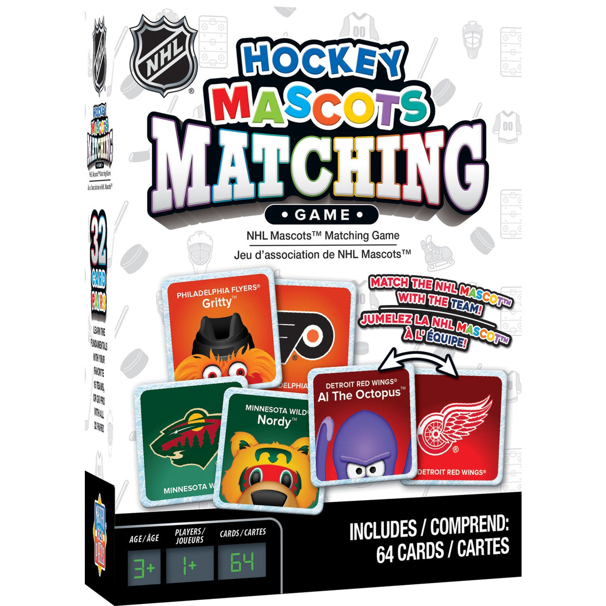 NHL Mascots Matching Game by MasterPieces Puzzle Company INC