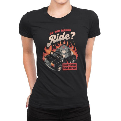 Ride to Hell - Womens Premium by RIPT Apparel - Vysn