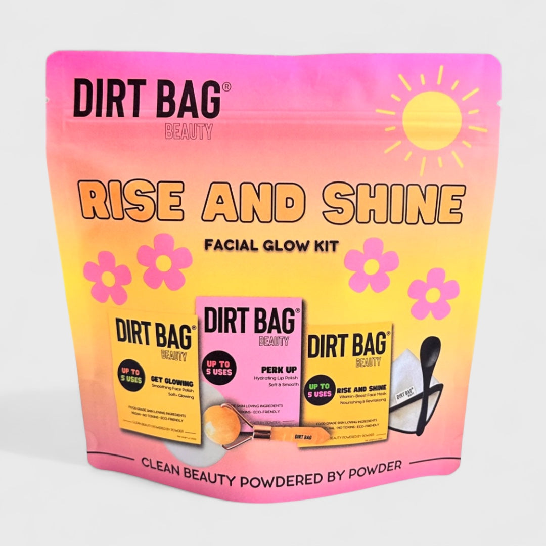 Vegan Facial Glow Set by DIRT BAG® BEAUTY