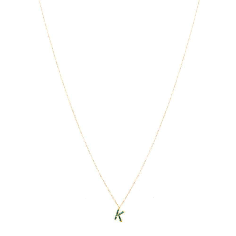 Roslyn Initial Necklace by Jonesy Wood