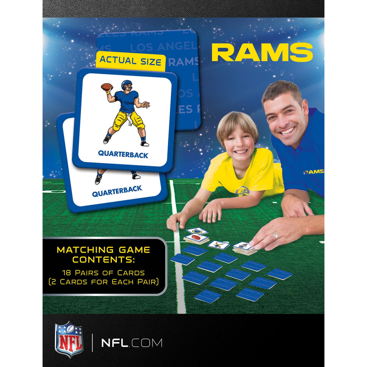 Los Angeles Rams Matching Game by MasterPieces Puzzle Company INC