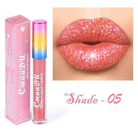 NEW Glitter Flip Liquid Lipstick Matte Transforming Waterproof Long Lasting by Js House