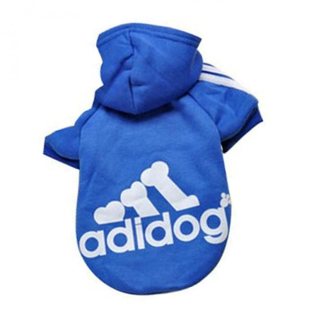 Dog Hoodie 2 Legs Jumpsuit Puppy Hoodies Coat Sweatshirt Sports Outfits by Js House