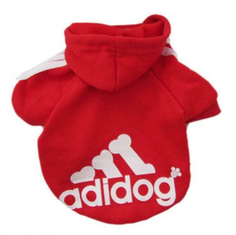 Dog Hoodie 2 Legs Jumpsuit Puppy Hoodies Coat Sweatshirt Sports Outfits by Js House