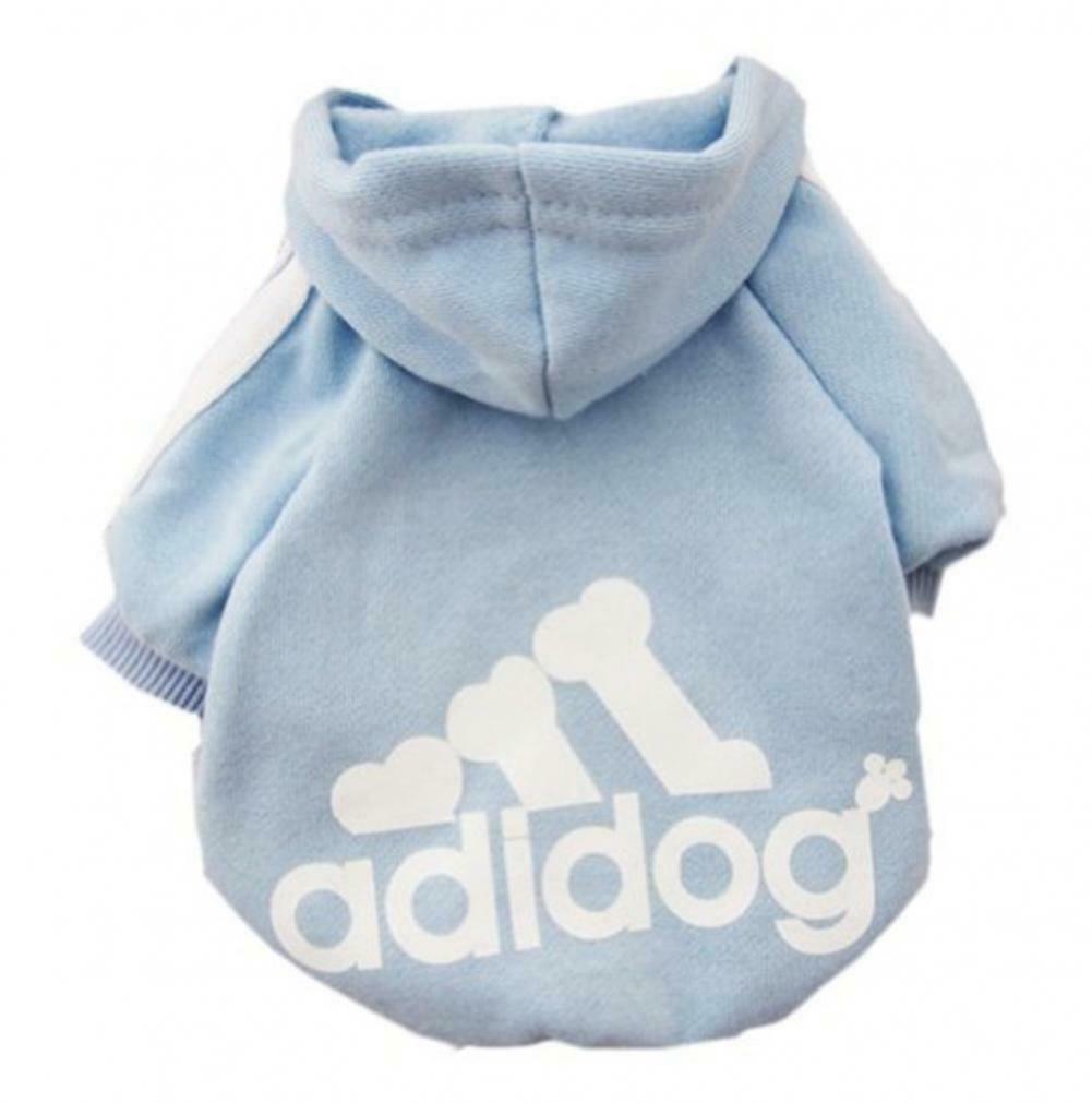 Dog Hoodie 2 Legs Jumpsuit Puppy Hoodies Coat Sweatshirt Sports Outfits by Js House