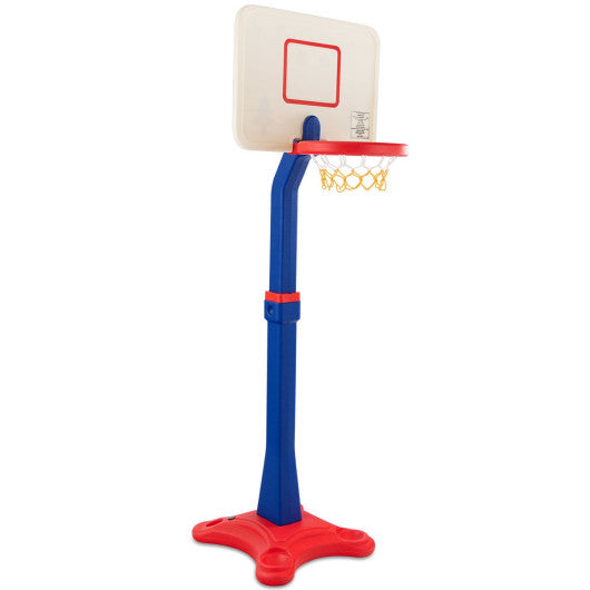 Kids Adjustable Height Basketball Hoop Stand