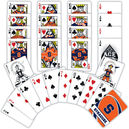 Syracuse Orange Playing Cards - 54 Card Deck by MasterPieces Puzzle Company INC