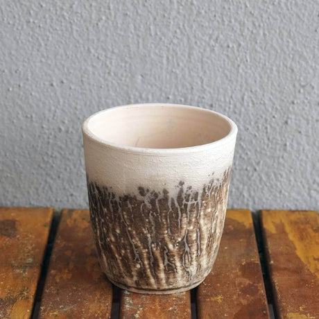 Shinsen Ceramic Raku Pottery Vase by RAAQUU