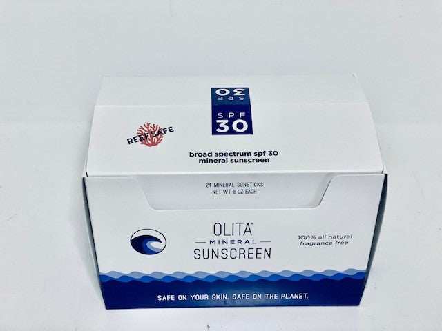 Shipper Display Mineral Sunscreen by OLITA