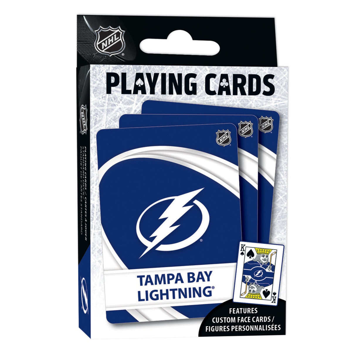 Tampa Bay Lightning Playing Cards - 54 Card Deck by MasterPieces Puzzle Company INC