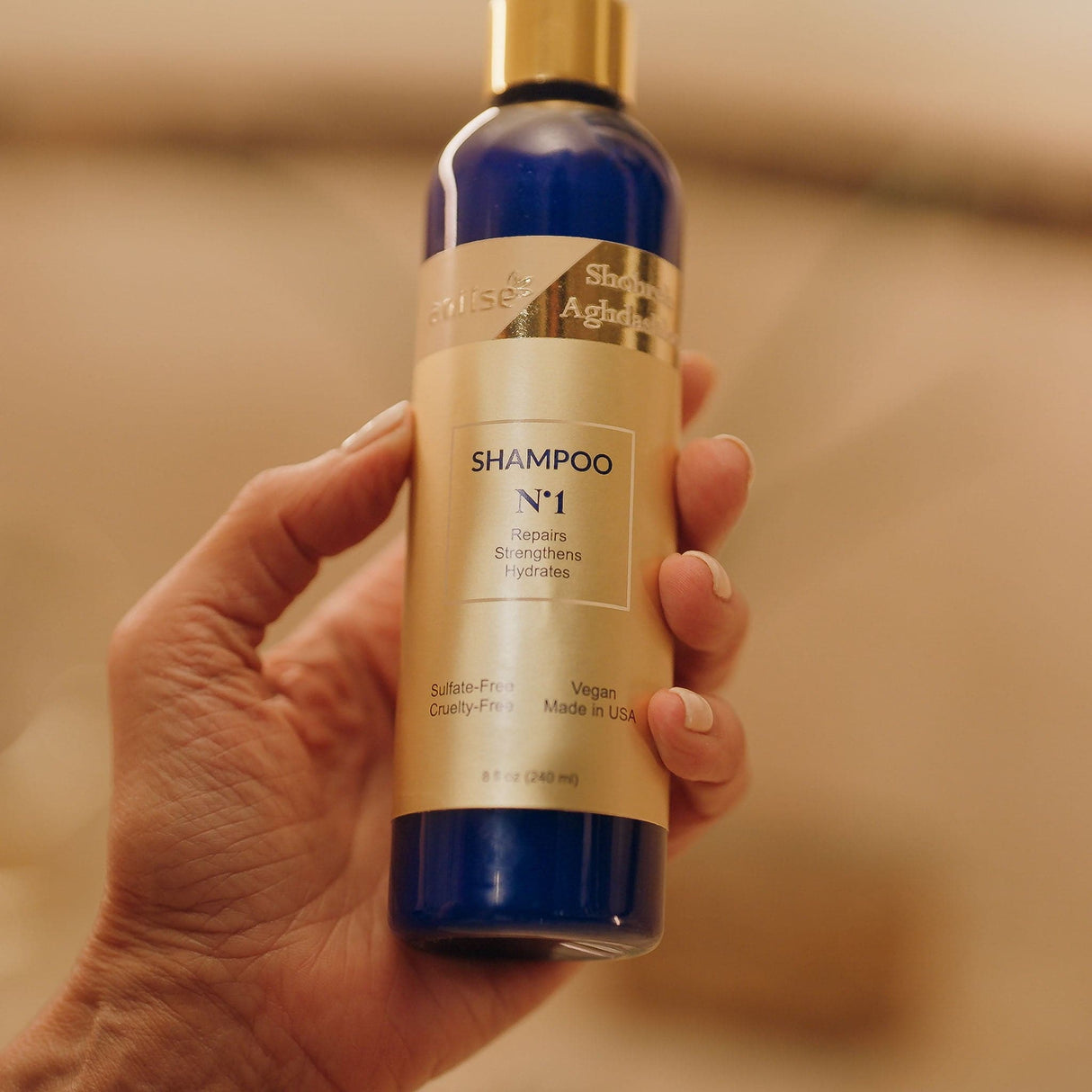 Shohreh Aghdashloo's Shampoo N°1 by Aniise