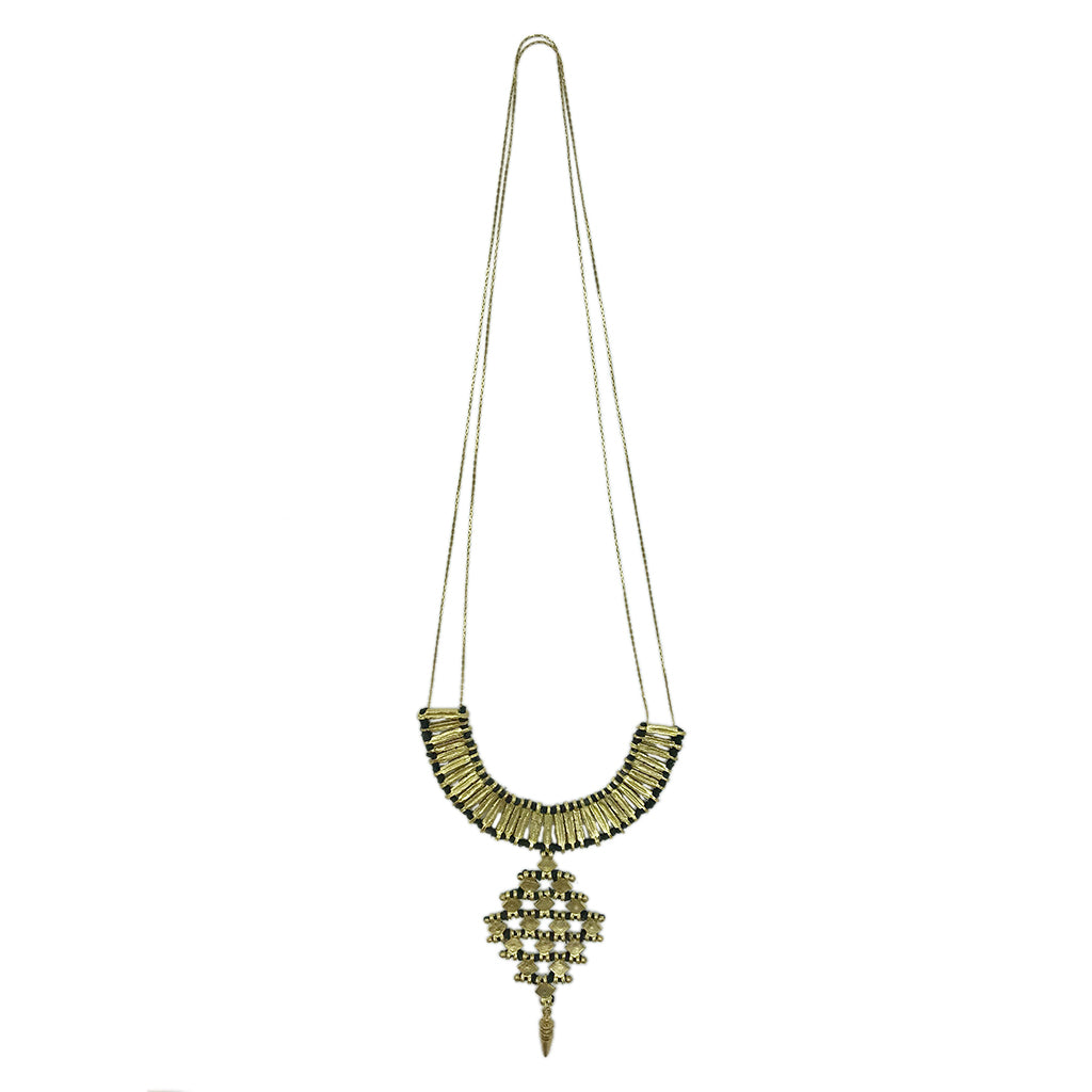 Nadu Temple Necklace by SLATE + SALT