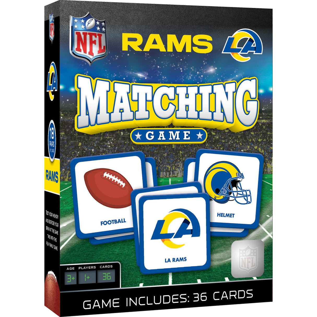 Los Angeles Rams Matching Game by MasterPieces Puzzle Company INC