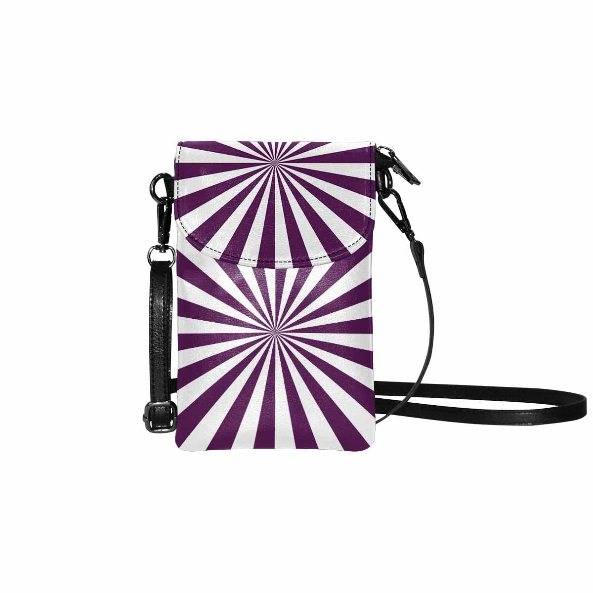 Crossbody Bag, Small Cell Phone Purse , Vibrant Style Print by inQue.Style