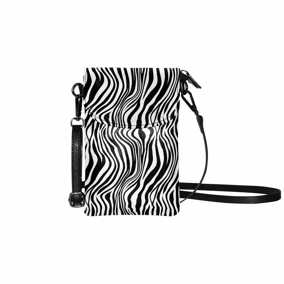 Crossbody Bag, Small Cell Phone Purse , Vibrant Style Print by inQue.Style