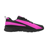 Sneakers for Women, Black and Purple Stripe - Running Shoes by inQue.Style