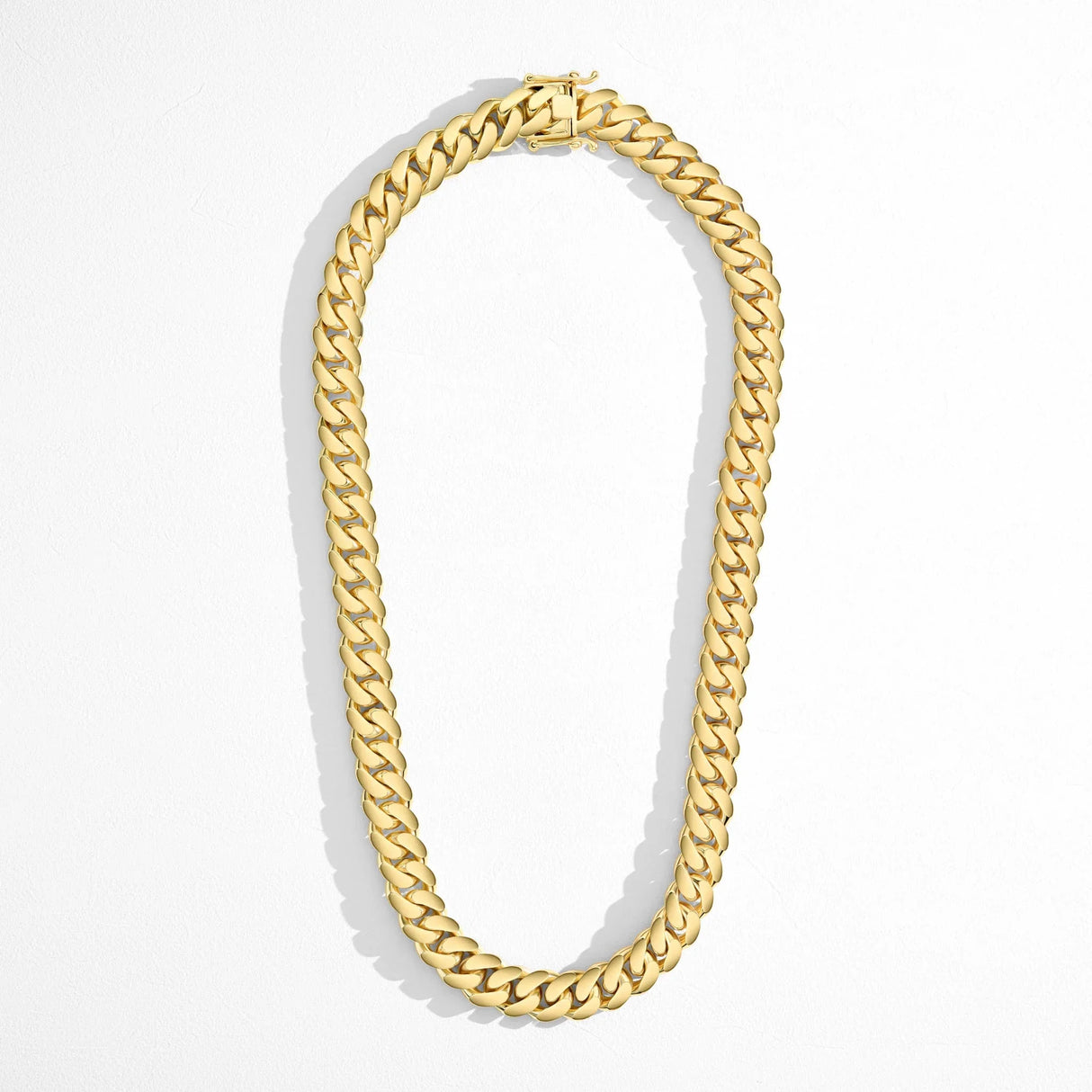 Solid 14K Gold Cuban Link Chain - 12MM by Bling Proud | Urban Jewelry Online Store