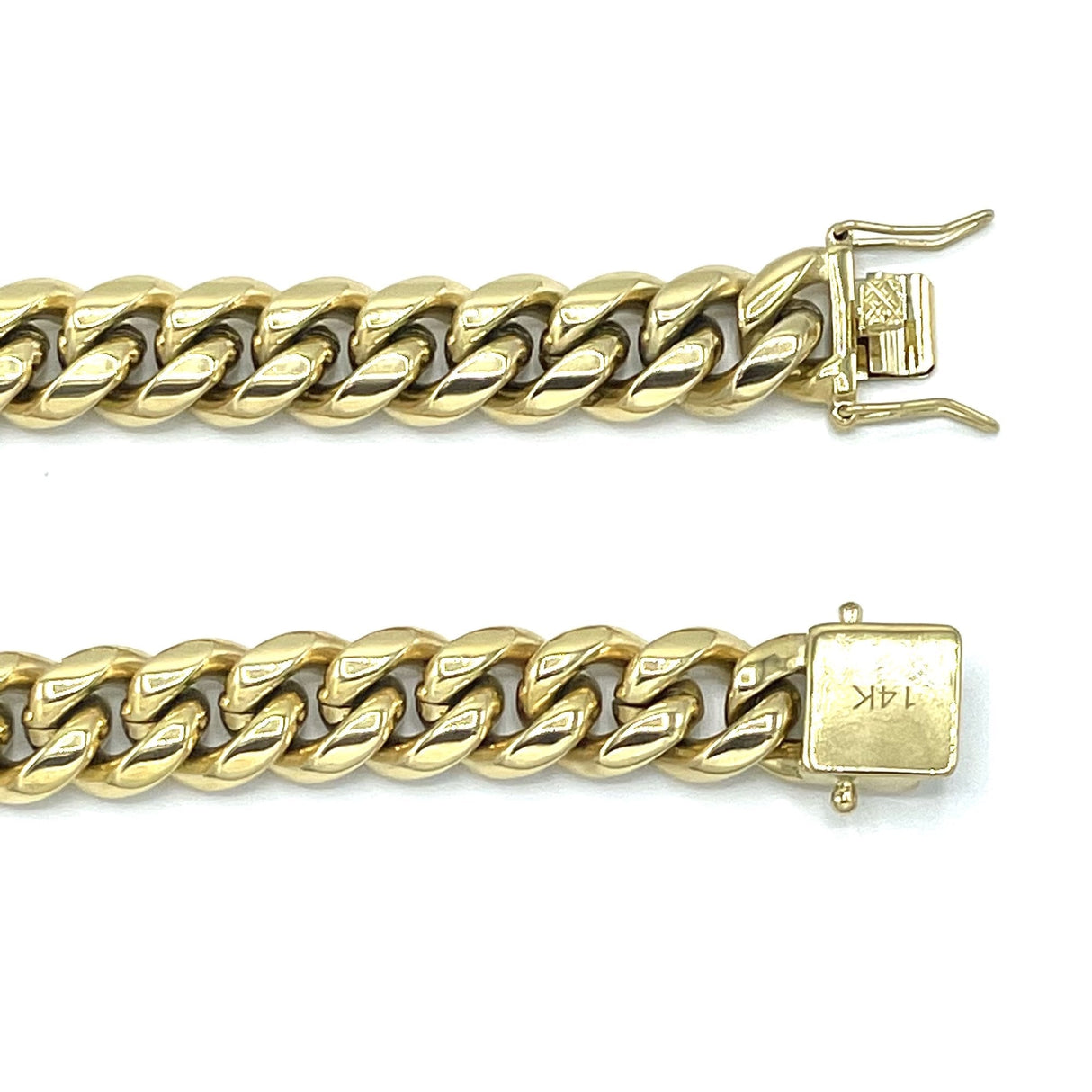 Solid 14K Gold Cuban Link Chain - 12MM by Bling Proud | Urban Jewelry Online Store