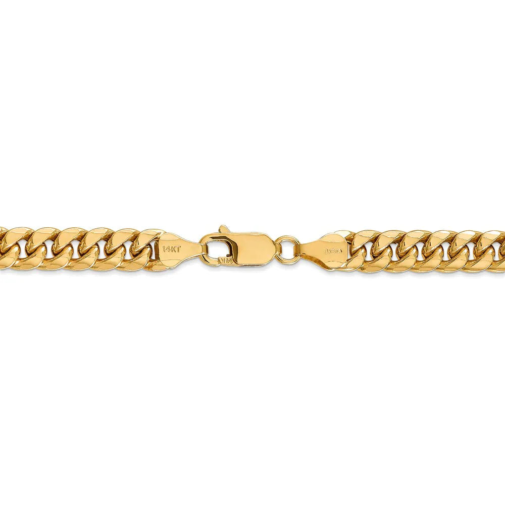 Solid 14K Gold Cuban Link Chain - 6MM by Bling Proud | Urban Jewelry Online Store