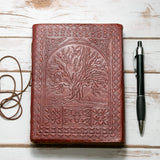 Tree Of Life Handmade Leather Journal by Soothi