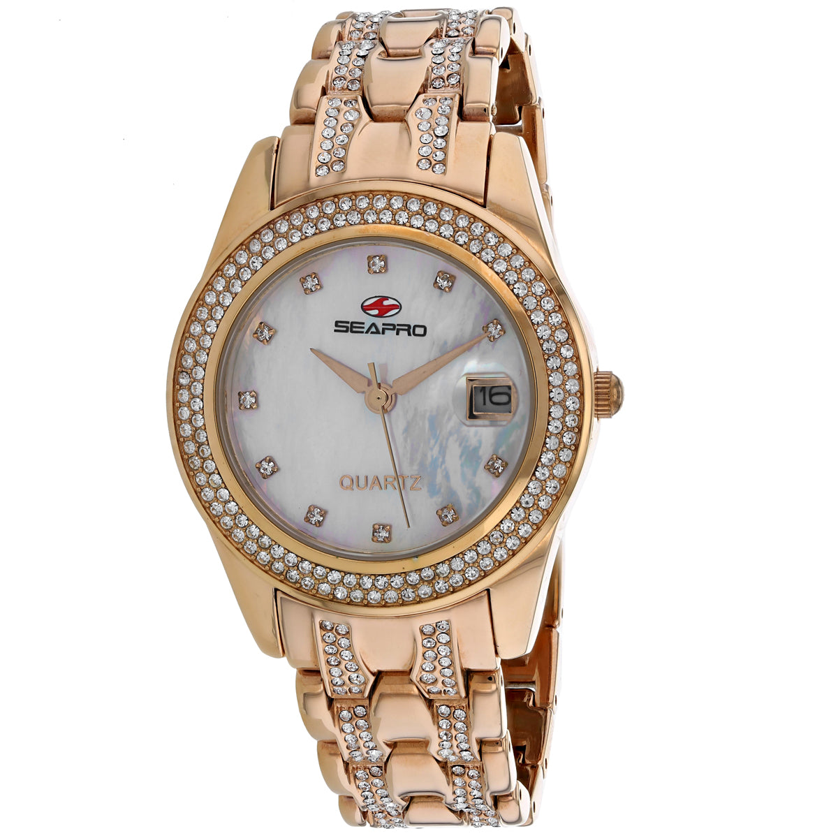 Seapro Women's Intrigue Mother of Pearl Dial Watch - SP0010 by Balec Group