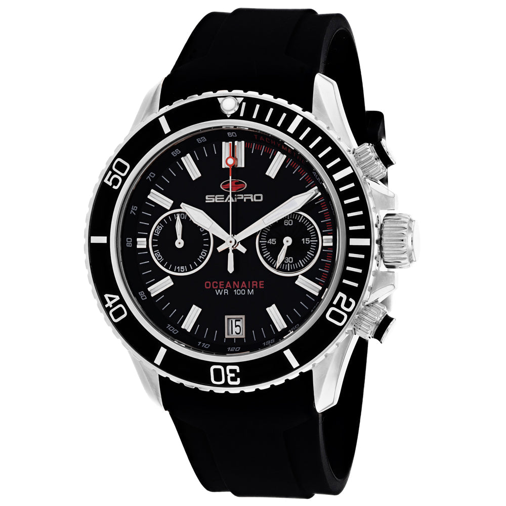 Seapro Men's Thrash Black Dial Watch - SP0330 by Balec Group