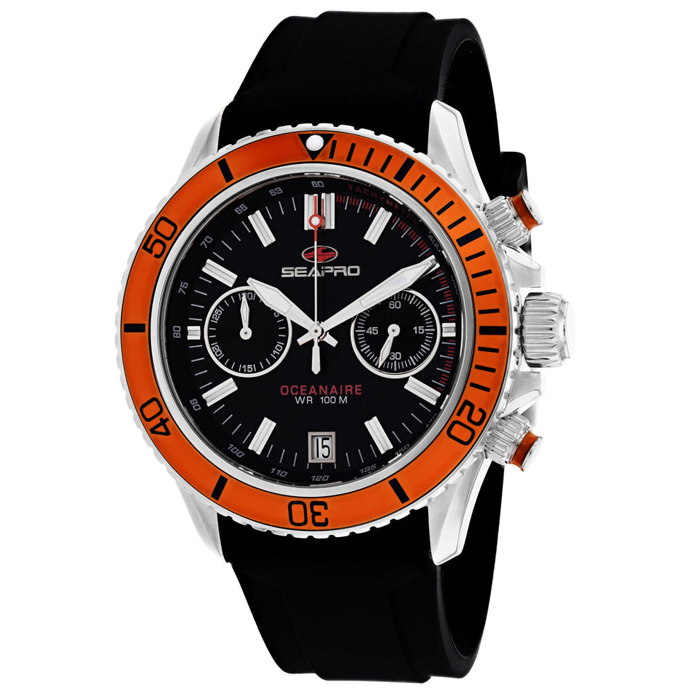 Seapro Men's Thrash Black Dial Watch - SP0334 by Balec Group