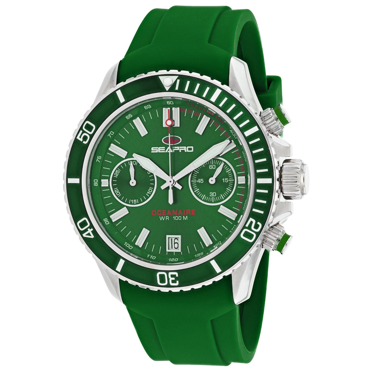 Seapro Men's Thrash Green Dial Watch - SP0335 by Balec Group