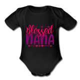 Blessed nana Short Sleeve Baby Bodysuit by Tshirt Unlimited