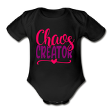 Chaos Creator Short Sleeve Baby Bodysuit by Tshirt Unlimited