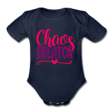 Chaos Creator Short Sleeve Baby Bodysuit by Tshirt Unlimited