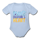 I stole everyone's Heart Short Sleeve Baby Bodysuit by Tshirt Unlimited