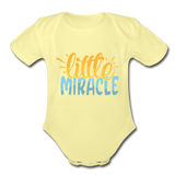 Little Miracle Baby Bodysuit by Tshirt Unlimited