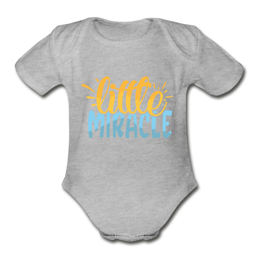 Little Miracle Baby Bodysuit by Tshirt Unlimited