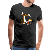 Calvin and Hobbes Playing Zombies T-Shirt by Art-O-Rama Shop - Vysn