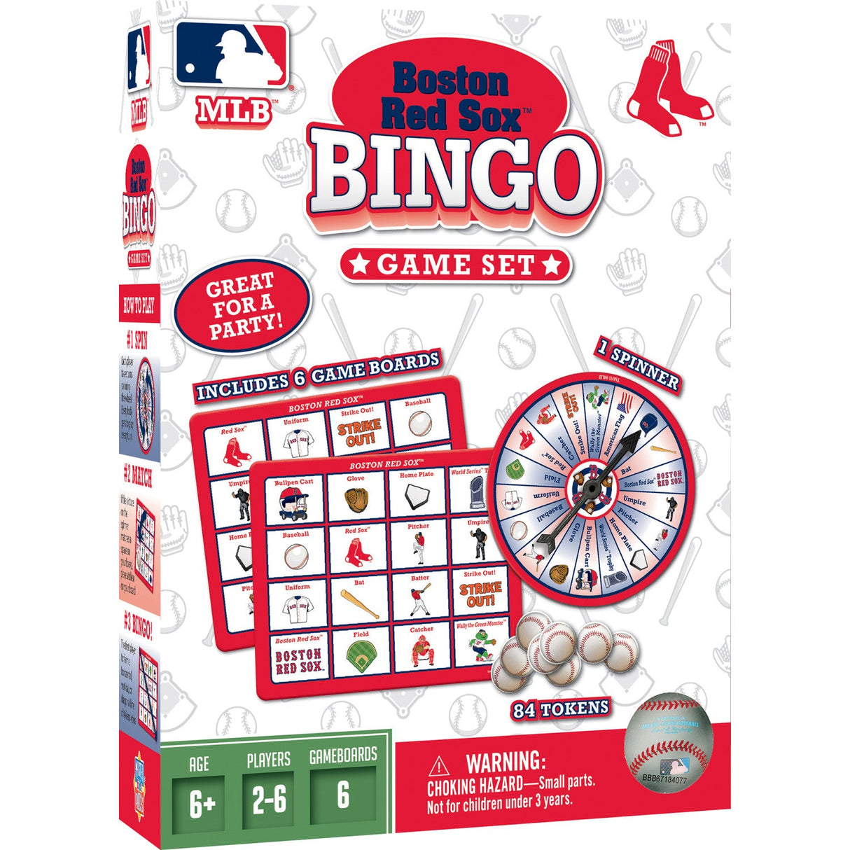 Boston Red Sox Bingo Game by MasterPieces Puzzle Company INC