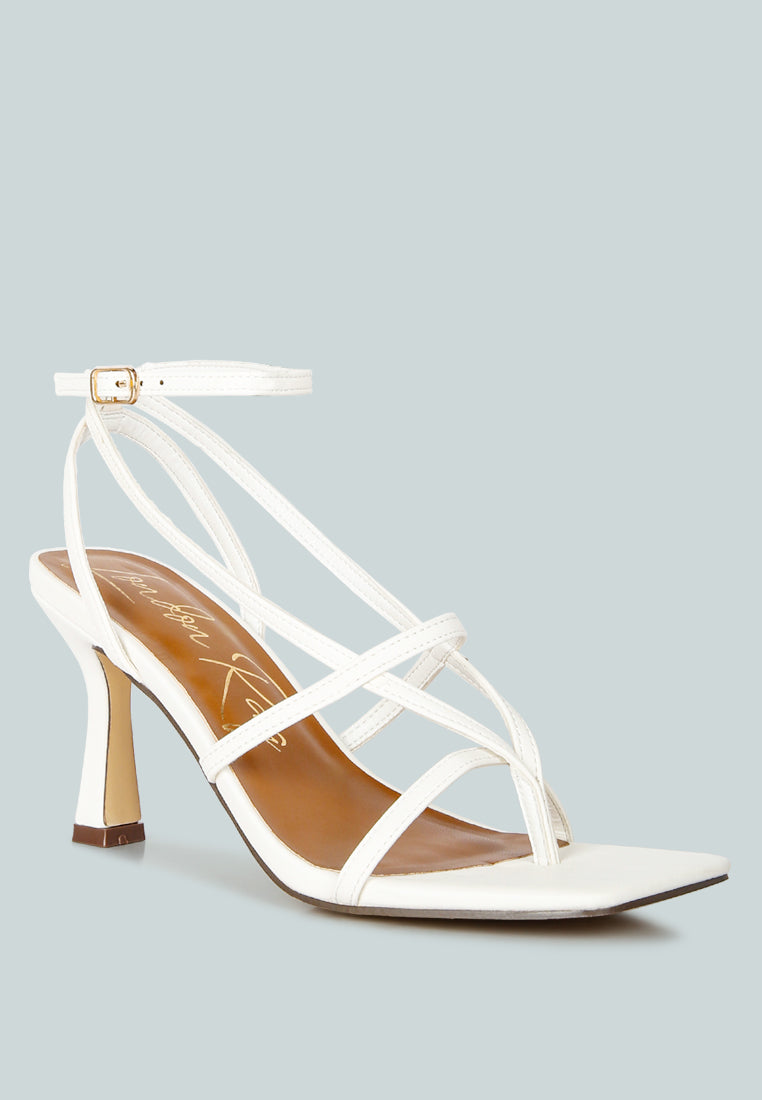 stalker strappy ankle strap sandals by London Rag