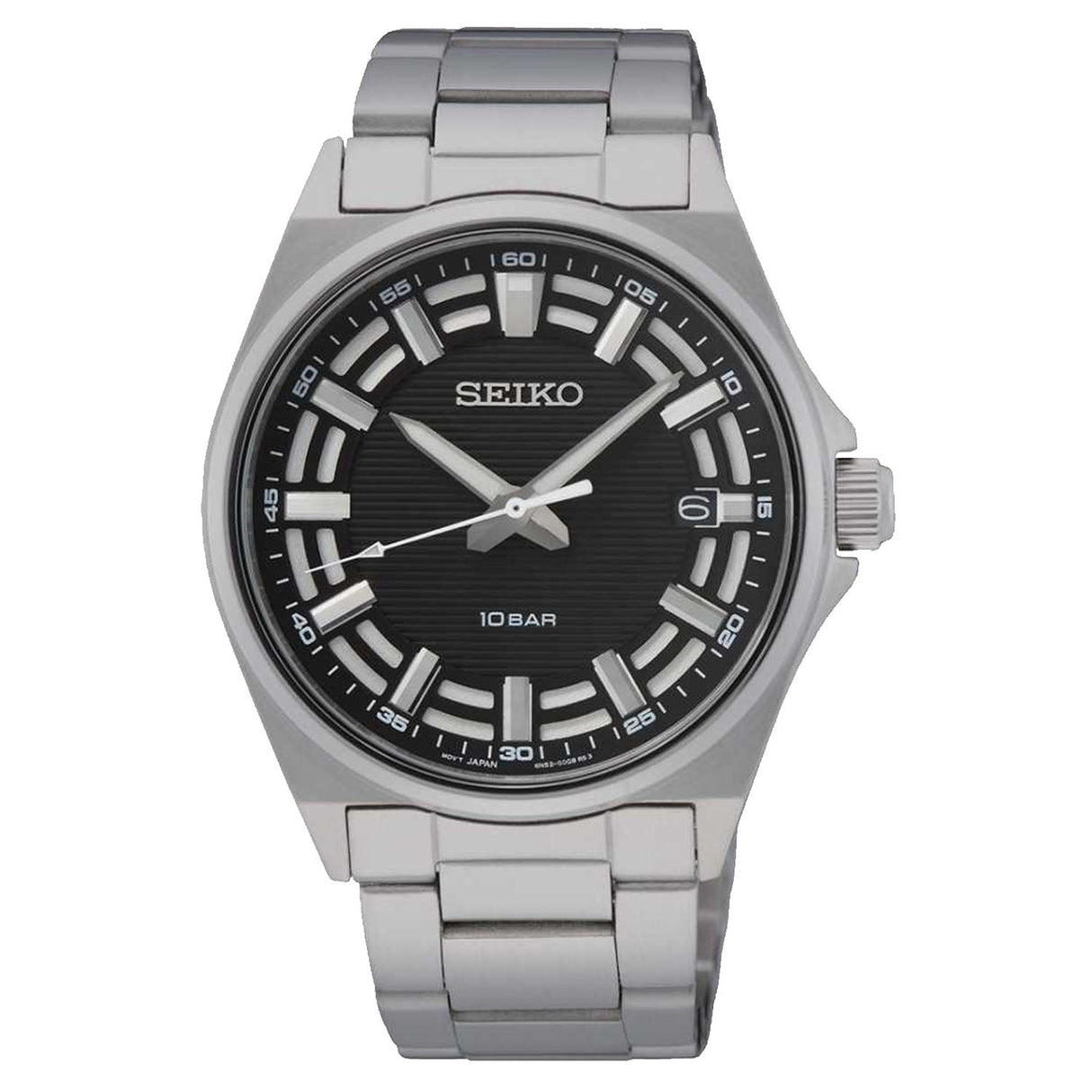 Seiko Men's Classic Black Dial Watch - SUR505P1 by Balec Group