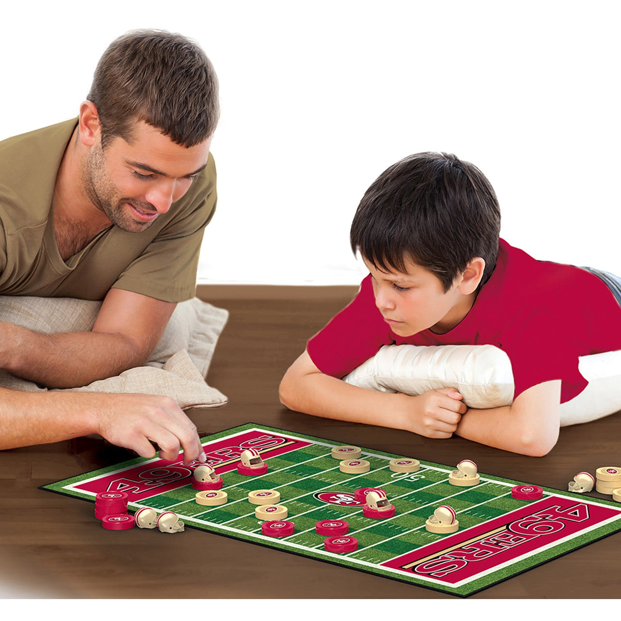 San Francisco 49ers Checkers Board Game by MasterPieces Puzzle Company INC