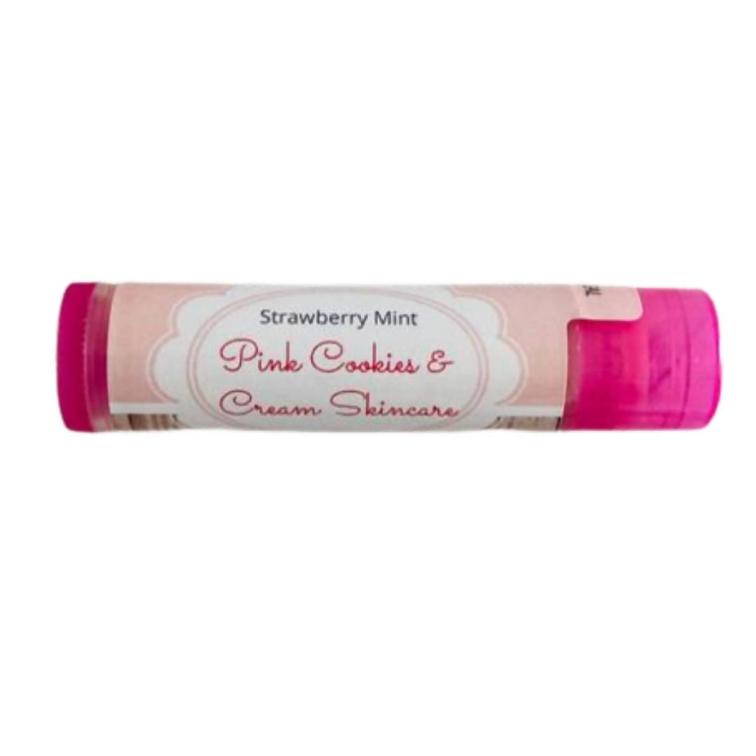 Sweet Cream Strawberry Mint Lip Balm Stick - 10 sticks x 0.15oz by Farm2Me